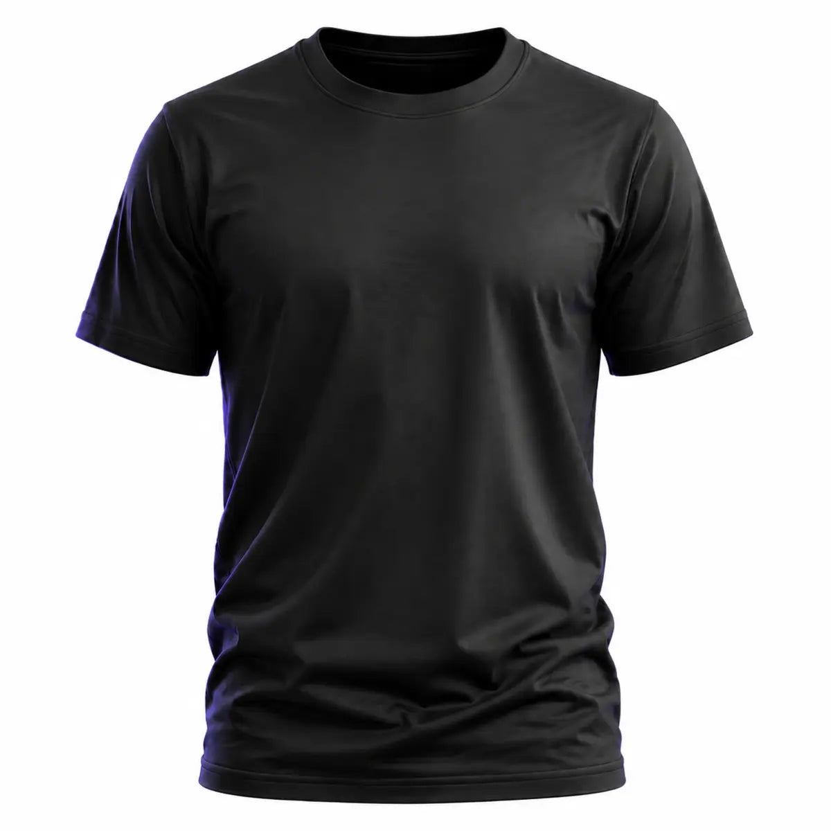Mockup de Camiseta Básica De Algodão Premium Personalizada