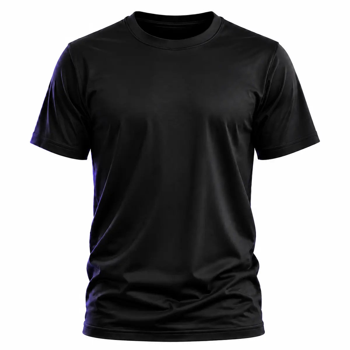 Mockup de Camiseta Básica de Poliéster Personalizada